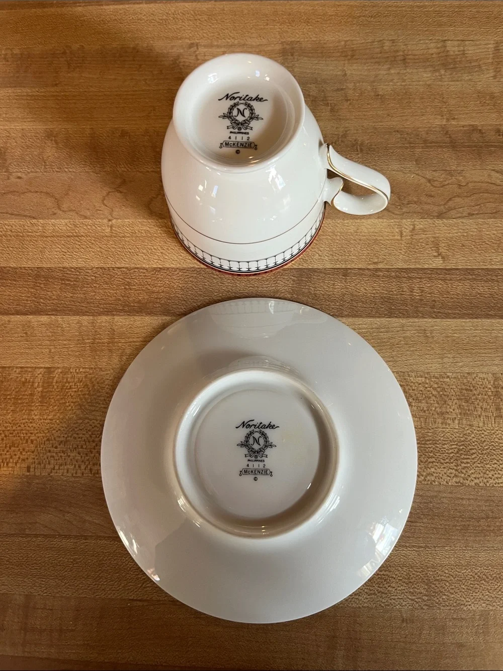 Noritake porcelain tea